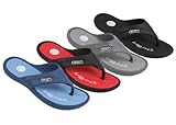 Starbay Sunville Mens Flip Flop Slipper Sandals (Gray, 8 D(M) US)