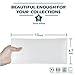 Lifver 10-inch Porcelain Serving Platter/Rectangular Plates, White, Set of 4