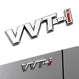 3D Metal VVT-I Car Side Fender Rear Trunk Emblem Badge Sticker Decals for Toyota Camry Lexus Is Es Rx