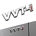 3D Metal VVT-I Car Side Fender Rear Trunk Emblem Badge Sticker Decals for Toyota Camry Lexus Is Es Rx