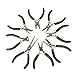 Jewelry Pliers,Jewellery Making Tools Beading Pliers Round Flat Wire Side Cutters Kit
