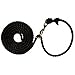 Weaver Leather Livestock Adjustable Poly Neck Rope Black, 1/2 x 10'