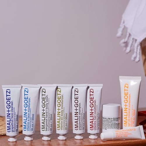 Malin + Goetz Deodorant - Men & Women's Stick Deodorant, Scented Deodorant for All Skin Types, Natural Fragrance & Color, Aluminum Free Natural Deodorant