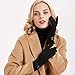 Womens Winter Warm TouchScreen Gloves Texting Driving Lined Thick Black Gloves