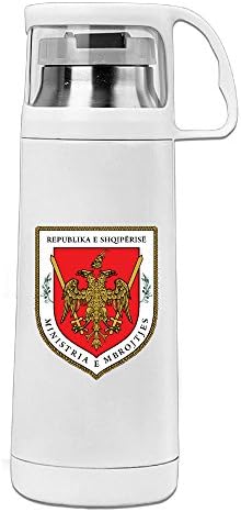 Custom Emblem Of The Albanian Mod Stainless Steel Sports Bottles Bottle Gift By Tinzawsh