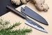 Yoshihiro Nashiji Kurouchi Blue Steel #2 Stainless Clad Petty Utility Knife (5.3'' (135mm))