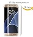 Samsung Galaxy S7 Edge Screen Protector Full Screen Coverage Anti-Explosion HD Ultra Clear Film (3 Pack)