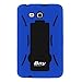 BLUE BLACK Heavy Duty Hybrid Case Cover Skin for Samsung Galaxy Tab 3 7