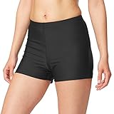 Baleaf Women's Basic High Waisted Boy Short Swim Bikini Tankini Bottom with Liner