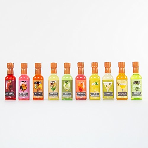 Premium Gin Cocktail Mixers Gift Set 10 Flavorful 70 mL Cocktail