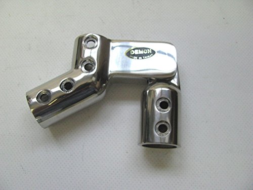 Stainless Steel Boat Ladder Hinges 7/8" Tube OD Pair (2) Demon Brand SURPLUS