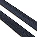 Black, White Hook and Eye Tape Trim(3YD,5YD/Pack) (Black) (Black, 3YD)