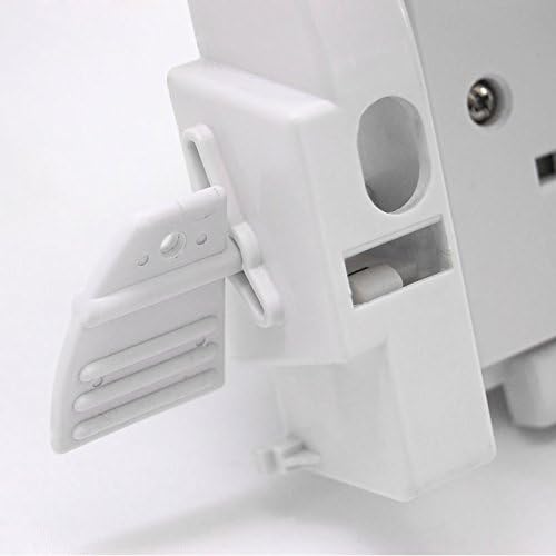Socketsafe UK Electrical Key Lockable Twin Plug Socket Protector Covers (Single), Off-White, DO-61000 - Image 4