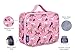 Wildkin Kids Insulated Lunch Box – Durable and Reusable for School & Travel - Horses in Pink