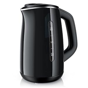 Arendo – Roestvrijstalen waterkoker met temperatuurinstelling – 7 selecteerbare temperatuurniveaus van 40 °C – 100 °C en…