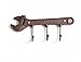 KiaoTime Retro Vintage Key Holder Cast Iron Wrench Spanner Shape Key Holder Decorative Wall Mounted Antique Key Hook Key Rack Coat, Key, Tool Holder