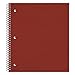 Natonal Brand Pressboard Cover Stuffer Notebook, College Ruled, Assorted Colors, Color May Vary, 1-Subject, 11 x 8.875 Inches, 100 Sheets (31098)
