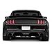 Rear Trunk Spoiler Wing in Glossy Black for 2015 2016 2017 Ford Mustang GT350