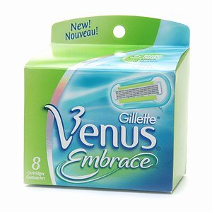 Gillette Venus Embrace, Refill Cartridges for Women 8 ea