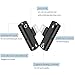 [2 Pack] for iPhone Adapter Headphone Jack Splitter Earphone Connector Convertor Accessories Dongle for iPhone 11/11 Pro/11 Pro Max/X/XR/XS/XS Max/8/8 Plus/7/7 Plus [Audio Charge Call Remote] Cablesthumb 1
