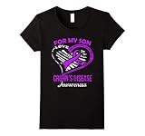 For my son Crohn's disease awareness t shirt