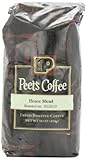 Peet's Coffee & Tea House Blend Ground Coffee, 16-Ounce Bags (Pack of 2)