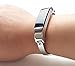 KingBaas Replacement Band Compatible with Fitbit Alta Alta HR, Classy Jewelry Crystal Accessory Wrist Metal Bands Bangle Compatible with Fitbit Alta HR/Fitbit Alta Watchbands Silver (No Tracker)