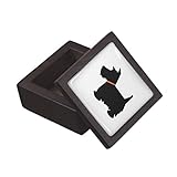 Scottish Terrier dog jewelry box trinket box Premium Trinket Box