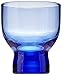 Happy Sales , Set of 6 Cold Glass Sake Cup Cups Blue Glass