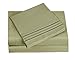 HC Collection Pillow Cases Standard Size/Queen Size Set of 2- Microfiber, Extra Soft Pillowcases - Easy Care & Machine Washable - Sage