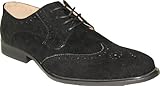 CORONADO Men Dress Shoe KEVIN-1 Classic Oxford Fashion Style with Wing Tip and Leather Lining