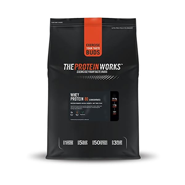 Protein Works - Whey Protein 80 Powder | Low Calorie Protein Shake | Whey Protein Shake | 57 Servings | Chocolate Silk…