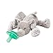 Nookums Paci-Plushies Elephant Buddies - Pacifier Holder (Plush Toy Includes Detachable One Piece Pacifier, Use with Multiple Brand Name Pacifiers)