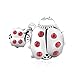 925 Sterling Silver Ladybug Charm Fit Pandora Bracelets