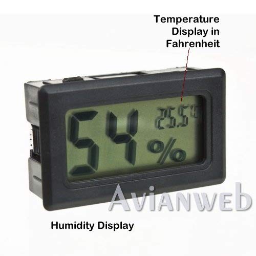 Avianweb AV1951HT Digital Mini InstantRead Temperature (Fahrenheit