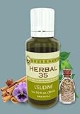 L'eudine Beauty and Health HERBAL 35 with 35 Essential Oils, 1 fl oz. by L'eudine