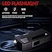 S-Y 1000A Peak 20000mAh Portable Car Jump Starter with AC Output Dual QC2.0 USB Ports Built-in LED Flashlight for Outdoor, Emergency and More