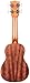 Kala KA-15S Satin Mahogany Soprano Ukulele Bundle with Gig Bag, Tuner, Strap, Fender Play, Austin Bazaar Instructional DVD, and Polishing Cloth