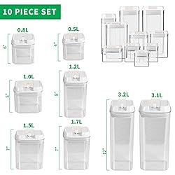 DRAGONN 10 Piece Airtight Food Storage Container