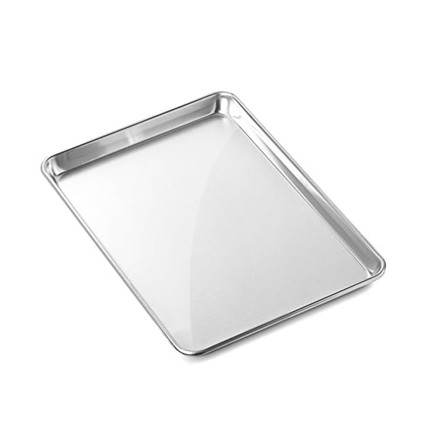 GRIDMANN 13" x 18" Commercial Grade Aluminum Cookie Sheet Baking Tray