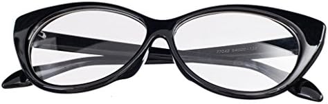 Bi Tao Ladies' Vintage Cat Eye Nearsighted Shortsighted Myopia Glasses -6.00 Strengths Women Fashion Myopia Eyeglasses