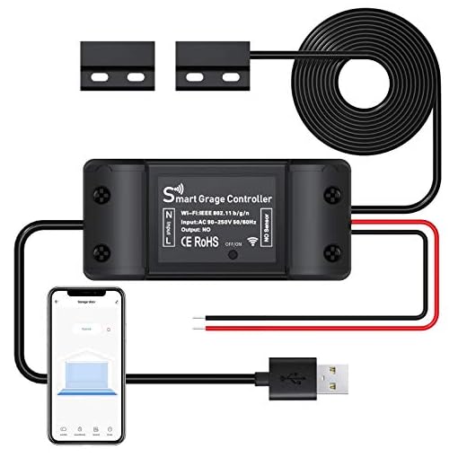 Smart WLAN Garagentoröffner, Aoycocr Garage Door Schalter Intelligente