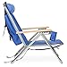 Best Choice Products® Backpack Beach Chair Folding Portable Chair Blue Solid Construction Camping New