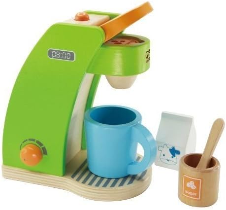 Hape - Playfully Delicious - Coffee Maker Wooden Play Kitchen Set