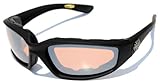 Night Driving Riding Padded Motorcycle Glasses 011