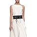 Women's Bowknot Lace Waist Belt Self Tie Wrap Corset Waist Band Boho Belt Black One Size