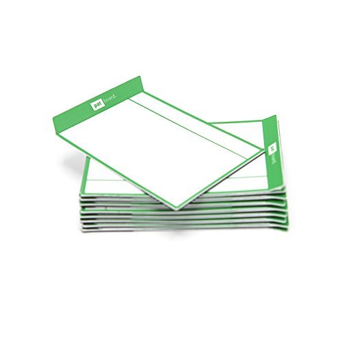 PATboard Scrum Board and Kanban Board TASKcards - Set of 16 Magnetic Cards - Green — image 1