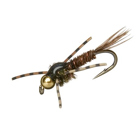 UPC 712607025620, Wetfly Gold Bead Rubberleg Flashback Pheasant Tail, 1 Dozen Fly Fishing Flies (14)