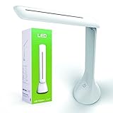 QIAYA LED Dimmable Desk Lamp Book Reading Light Touch Sensor Eye Protection,USB Charging for Bedside/Computers-Desktop