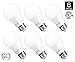 Hyperikon LED A19 Dimmable Bulb, 7-Watt (40-Watt Equivalent), 3000K (Soft White Glow), 470 Lumens, Medium Screw Base (E26), 340° Omnidirectional, CRI 90+, UL-Listed - (Pack of 6)